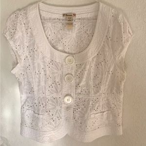 Daisy Eyelet Top